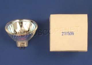 10 21V/150W Halogen Bulbs 4 Microscope Cold Fiber Light  