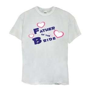  Father of the Bride Wedding T shirt (Small Size 