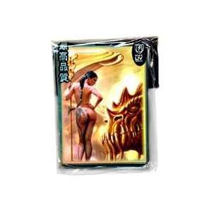   Protection 50 Count Standard Card Sleeves Dragon Caller: Toys & Games