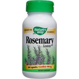  Natures Way Rosemary Leaves 100 Caps Health & Personal 