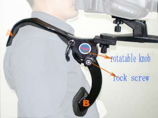 Shoulder Support Stabiliser for Video Camera Camcorder  