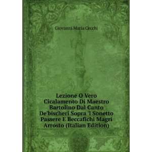   Magri Arrosto (Italian Edition): Giovanni Maria Cecchi: Books