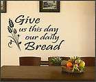 Vinyl Wall Lettering Quotes Words Decals Daily Bread