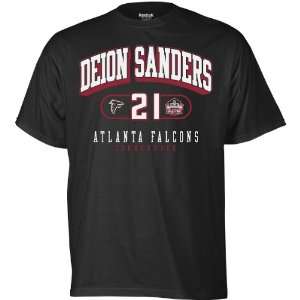 Atlanta Falcons Deion Sanders Hall of Fame Class of 2011 Stat T Shirt 