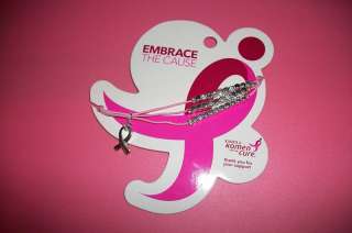 2010 PAYLESS EMBRACE THE CAUSE BREAST CANCER BRACELET  