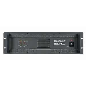  Phonic 300 Watt 3 Rack Unit Commercial Power Amp ICON 300 