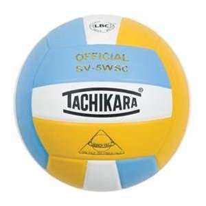   SV 5WSC Volleyball Color Powder Blue/White/Gold Sold Per Each Beauty