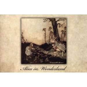 Alice in Wonderland by Arthur Rackham   24x36 poster
