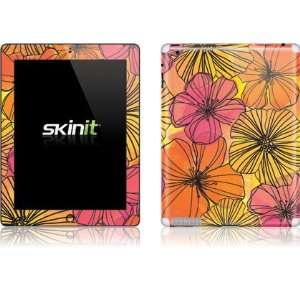  California Watercolor Flowers skin for Apple iPad 2 