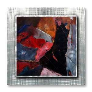   abstract water color oil painting metal wall art