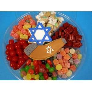 Rosh Hashanah Shofar, Star and Candy Tray  Grocery 
