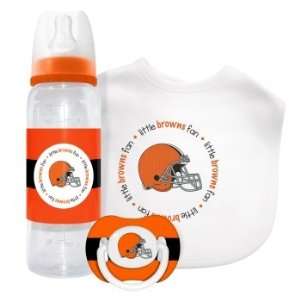  New Cleveland Browns Baby Gift SetHigh Quality Modern 