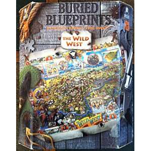  Buried Blueprints The Wild West 1000 pc. Puzzle Toys 