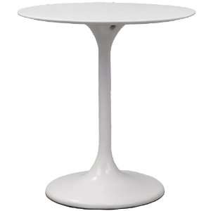   28 Inch Eero Saarinen Style Tulip Dining Table, White: Home & Kitchen