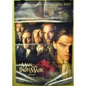   Poster The Man In The Iron Mask Leonardo DiCaprio Jeremy Irons Lot003