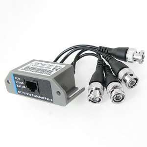   UTP Video Transceiver CCTV Via Twisted Pair Black Grey: Camera & Photo