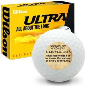   Quote 7   Wilson Ultra Ultimate Distance Golf Balls: Sports & Outdoors