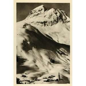  1935 Wartherhorn Mountain Warth Austria Lechtaler Alps 