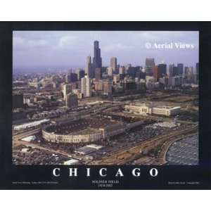  Chicago Bears Soldier Field Aerial Picture NFL, Deluxe 