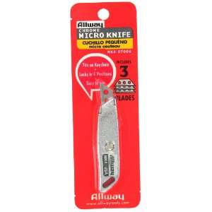  Allway Tools MK4 Metal Micro Knife With 3 Blades