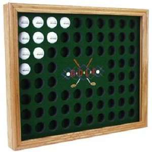  Golf Ball Display Case with Logo Extra Large: Sports 