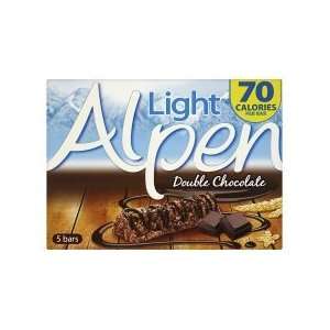 Alpen Light Bars Double Chocolate 5Pk Grocery & Gourmet Food