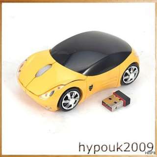NEW OPTICAL LAPTOP WIRELESS CAR MOUSE PC FOR WINDOWS 7  