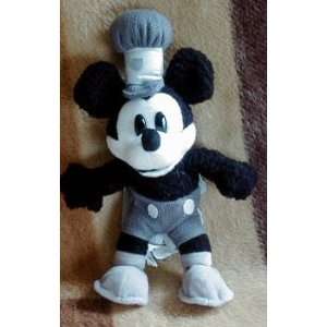  Disney Mickey Mouse Steamboat Willie Figure Plush 