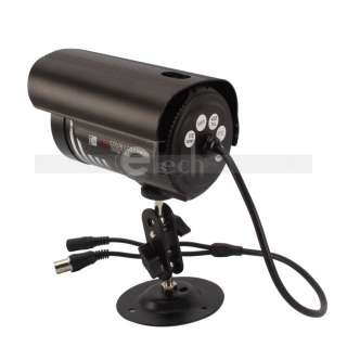 hd ccd 1 3 420tvl cylinder type ir40m waterproof camera black 