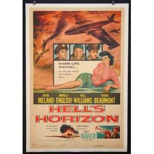  Korean War movie poster 1955 Hells Horizon