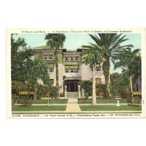   Hotel Albemarle (145 Third Avenue N.E.) St. Petersburg Florida