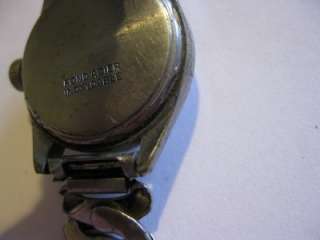 Vintage Rensie Fond Acier Inoxydable Watch Not Working  