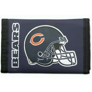    Chicago Bears Embroidered Tri Fold Wallet