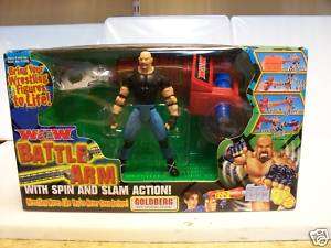 WCW BATTLE ARM WITH SPIN AND SLAM ACTION   GOLDBERG  