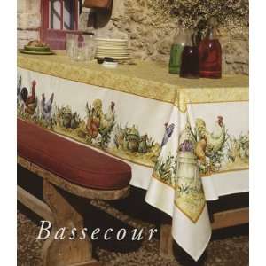 Yves Delorme Basse cour Square Tablecloth  Kitchen 