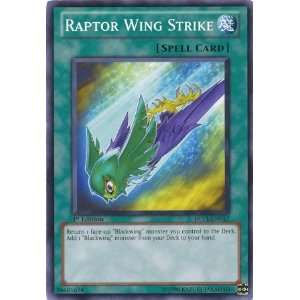    Raptor Wing Strike   Duelist Crow Yugioh Common [Toy] Toys & Games