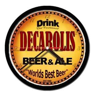  DECAROLIS beer ale cerveza wall clock: Everything Else