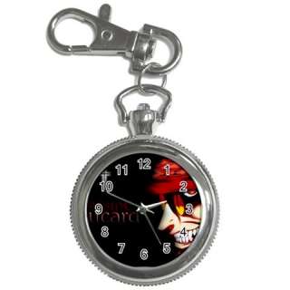 Hellsing Alucard Key Chain Watch Pocket Round Gift  