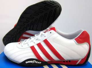 NEW MENS ADIDAS ADI RACER LOW [G20524] WHITE RED  