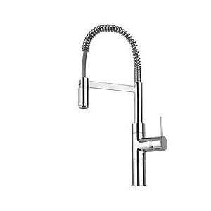  ELBA Brushed Nickel Kitchen Faucet w/Spring Spout: Home 