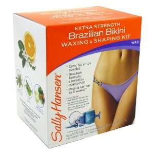 Sally Hansen Brazilian Bikini Waxing & Shapeing Kit Extra Strength (3 