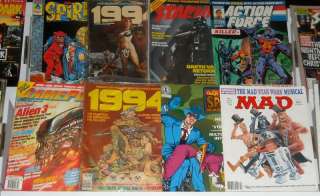 Marvel DC Warren Comic Magazine Collection Lot Spider Man Star Wars 
