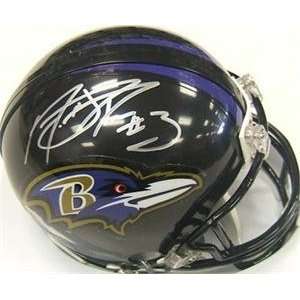 Matt Stover autographed Football Mini Helmet (Baltimore Ravens)