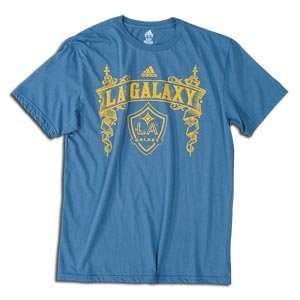  LA Galaxy Resurgence Soccer T Shirt (Navy) Sports 