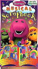 Barney   Barneys Musical Scrapbook VHS, 1997  