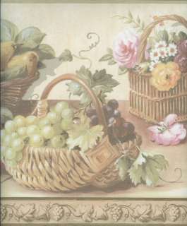Fruit Basket Wallpaper Border #31076310HD  
