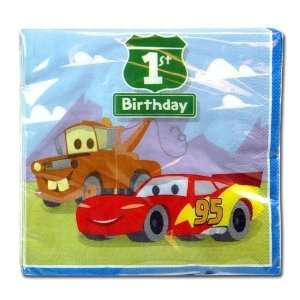  Cars 1St Birthday 16 Lunch Napkins Case Pack 72