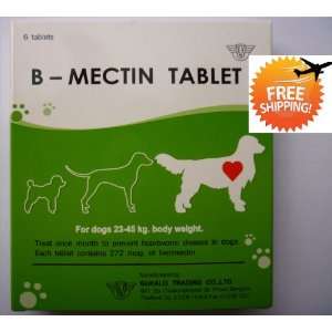   Dogs 23   45kg,51 100 Lbs 6 Months Supply (Green). Prevent Heartworm