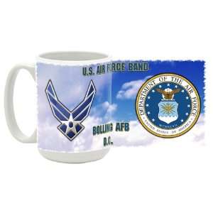  U.S. Air Force Band Coffee Mug: Kitchen & Dining