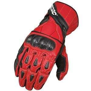  Teknic Violator Gloves   Small/White/Black/Red Automotive